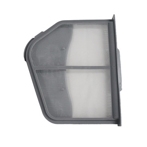 Filtre pour lave-linge Ruichen, gris, design rabattable, grande capacité, rembourrage en polyester - Product Image 3