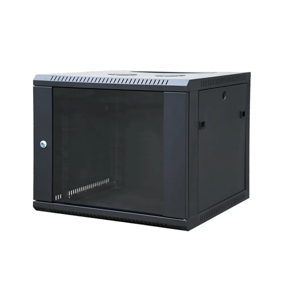 Dismountable steel 4U 6U 9U 18U rack cabinet 19 inch standard Wall mounted network cabinet