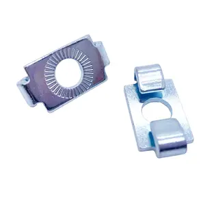 Conector de tornillo de sujetadores elásticos de acero al carbono, apto para 3030 perfiles de aluminio