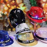 L'alta qualità ha illuminato il cappello del partito del bagliore illuminato del cappello di Baseball del poliestere con stile Rave per la fase del Club di Festival