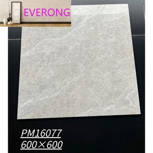 Carreaux de sol et de mur en porcelaine brillante Carrara Blanc 60x60cm, stock de liquidation à prix réduit pour les bureaux et la décoration des pièces - Product Image 5