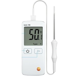 Thermomètre alimentaire Testo 108, type T, sonde numérique, outil de mesure de la température de cuisson de la viande - Product Image 5