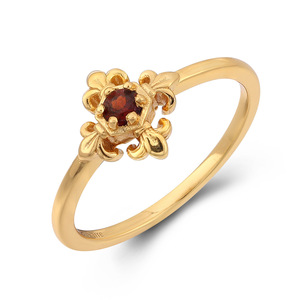 Anillo Vintage para Mujer con Piedras Preciosas, Cristal y Diamantes de Imitación para Aniversario - Product Image 3