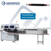 EW-8905 EASTONTECH Vollautomatische Doppelkopf-Maschine zum Schneiden, Abisolieren, Verzinnen und Crimpen von ummantelten Kabeln mit einem Außendurchmesser von 3,0-8,0 mm