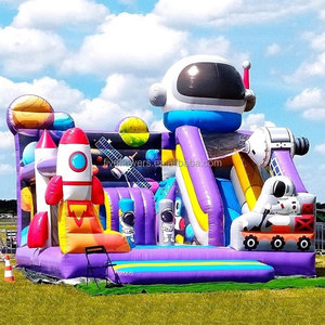 Château gonflable commercial géant <span class=keywords><strong>Ocean</strong></span> World avec toboggan, thème Monde Marin, pour <span class=keywords><strong>location</strong></span> événementielle - Product Image 5