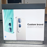 Support de Présentation de Prix Pré-Assemblé en Acrylique et Métal Robuste, Personnalisable avec Marque et Taille, Faible MOQ, pour Magasin d'Informatique et Téléphonie Mobile