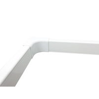 Plateaux de gestion des câbles prix bon marché couvercle de fil de télévision goulotte de câbles en pvc conduits de câblage ignifuges prix de la goulotte de chemin de câbles