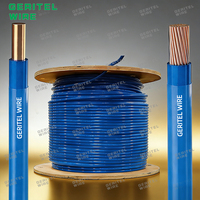 Fil THHN en cuivre pur avec isolation en PVC et gaine en nylon pour 2,0 mm, 3,5 mm, 5,5 mm, 600 V, impression couleur personnalisée