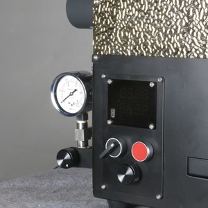 Torréfacteur à café SANTOKER 200g à double paroi en acier au carbone, type bouton, à gaz/électrique - Product Image 6