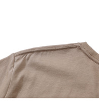 180G pur coton t-shirt lâche couleur unie demi-manches chemise Gym entraînement chemises décontractées fabricants personnalisé pour homme