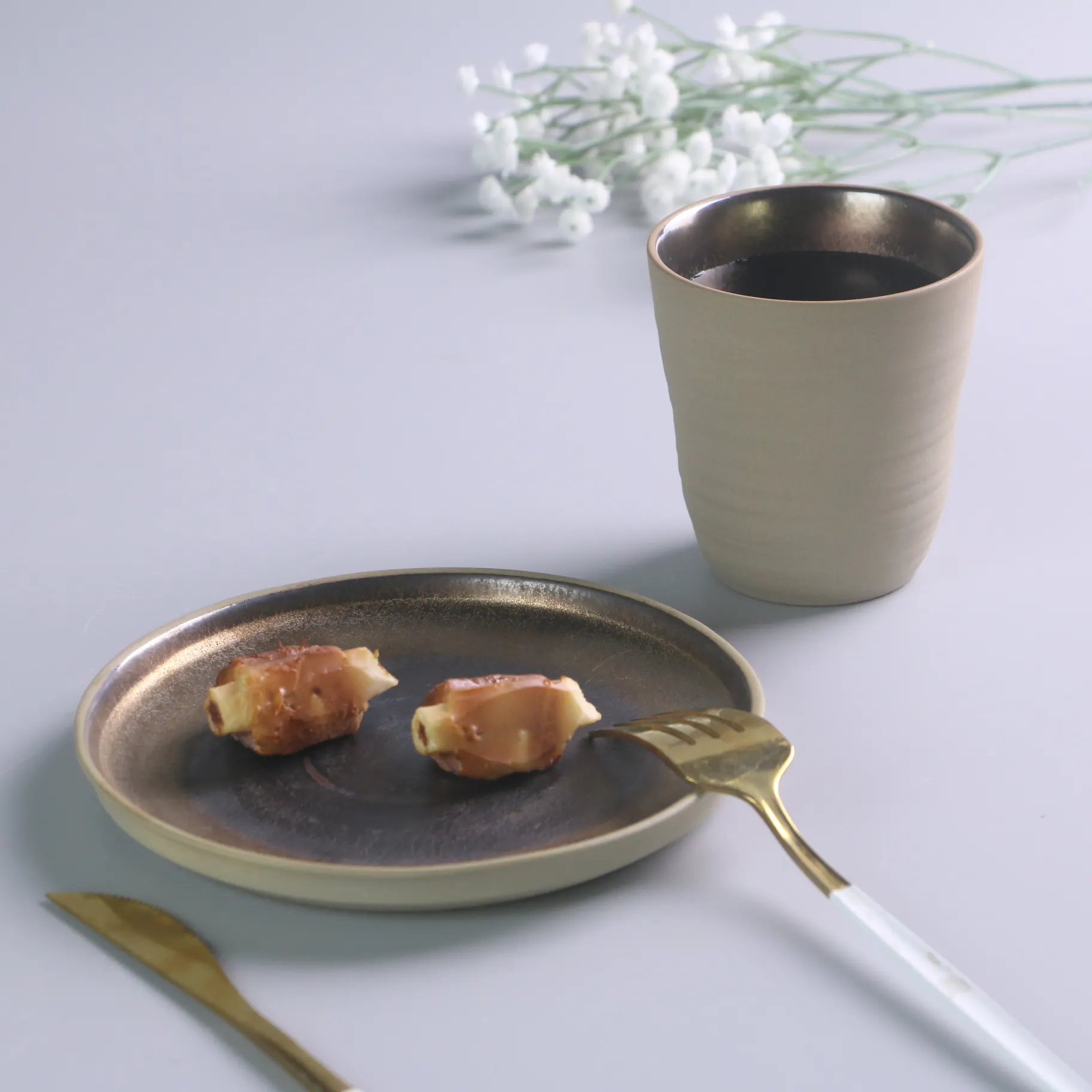 Üretim sıcak satış ucuz özel logo el yapımı mat hiçbir kolu bardak küçük çay bardağı japon seramik türk kahve fincanı