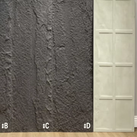 Panneau mural extérieur en pierre artificielle PU légère de bonne qualité, épaisseur standard, avec garantie de 5 ans