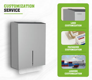 Dispensador de toallas de papel comercial Z-Fold personalizado de fábrica FANDA-Perfecto para ubicaciones de mucho tráfico - Product Image 5