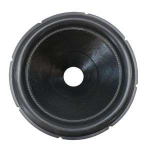 Conos de Altavoz de Papel con Borde de Espuma para Audio Profesional, 15 Pulgadas, OEM/ODM, Negros, Prensados o Sin Prensar, en Oferta - Product Image 1