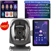 Promotion Black Friday : Analyseur de peau X3, analyseur de cuir chevelu, système d'analyse de la peau du visage par intelligence artificielle