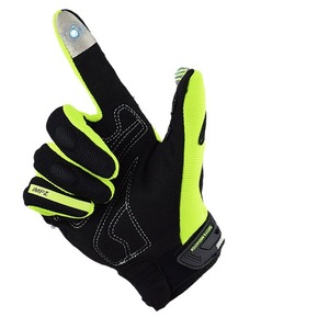 ถุงมือมอเตอร์ไซค์สำหรับผู้ชายฤดูร้อน ถุงมือขี่มอเตอร์ไซค์วิบากแบบเต็มนิ้ว ป้องกันการลื่น ทนต่อแรงกระแทก อุปกรณ์ขี่มอเตอร์ไซค์ - Product Image 5