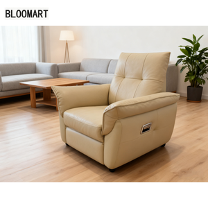 Canapé de loisirs en <span class=keywords><strong>cuir</strong></span> de style européen léger <span class=keywords><strong>italien</strong></span> fonction électrique de luxe canapé de salon canapé inclinable de cinéma paresseux - Product Image 6