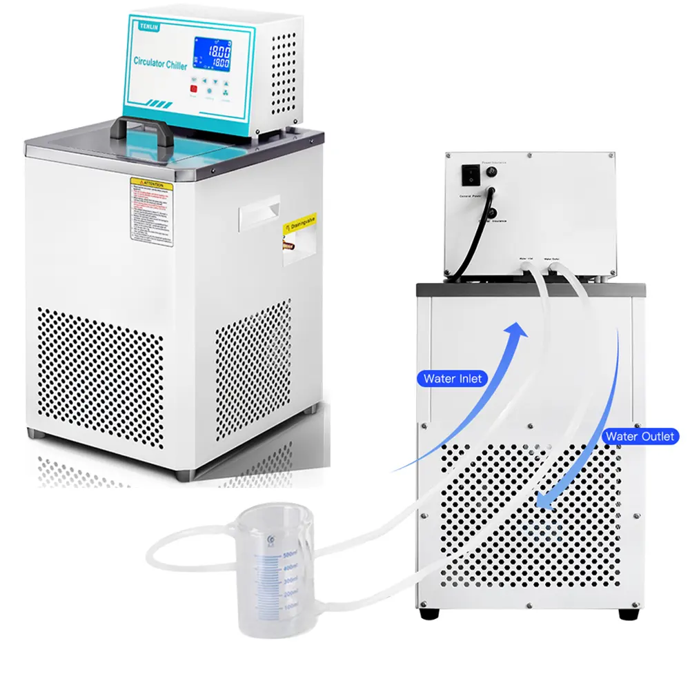 실험실 저온 냉장 자동 온도 조절 수조 가열 냉각 순환기
