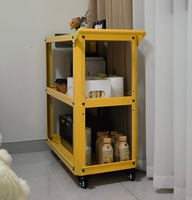 MaoRong, nouveau chariot à outils automobile robuste à 3 niveaux, établi en acier, rangement, coffre à outils, OEM/ODM, étanche, verrouillable