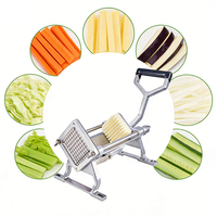 Elektrische aardappel-snijmachine met ingebouwde mesjes, groentesnijmachine, nieuw, capaciteit 10kg/uur, geschikt voor gezinnen en restaurants, kindvriendelijk.
