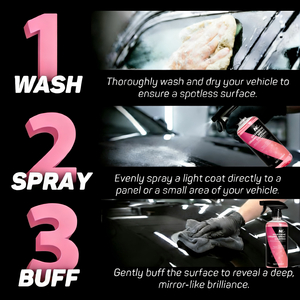 3 in 1 자동차 세라믹 나노 코팅액 발수층 광택 페인트제 NK 브랜드 500ml 3년 유효기간 - Product Image 3