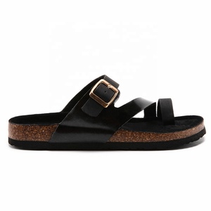 <span class=keywords><strong>Sandalias</strong></span> para mujer con suela de corcho, zapatos de verano para exteriores, a la moda - Product Image 4