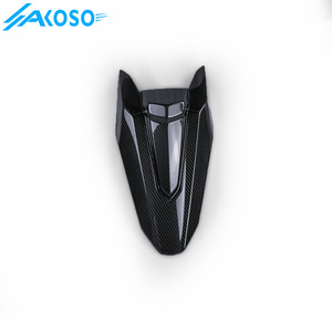 ฝาครอบเบาะหลังมอเตอร์ไซค์คาร์บอนไฟเบอร์แห้<span class=keywords><strong>ง</strong></span> AKOSO สำหรับ Honda CB650F <span class=keywords><strong>CBR650F</strong></span> ปี 2014-2018 CB650R CBR650R ปี 2019+ - Product Image 2
