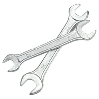 Herramientas Manuales Industriales de mantenimiento de hardware de alta resistencia llave abierta Doble