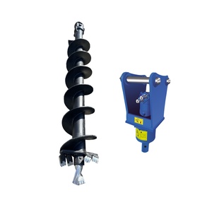 Small Spiral Drilling Rig Used by Excavator or <b>Crane</b> Earth or Tree Pile Drill for Drilling Holes - Product Image 1