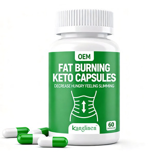 Cápsulas de Keto para quemar grasa, OEM, ODM, disminución de la sensación de hambre, pérdida de peso, cápsulas de Keto para adelgazar - Product Image 1