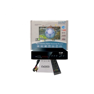 Iptv set-top box tv set top dvb-s2 ip out multicast newest dvb t2 set top box
