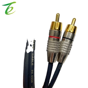 2RCA на 2RCA с экранированным усилителем мощности wd TV 2-24 lotus кабель 2-2AV аудио кабель - Product Image 4