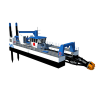 Machine de dragage, 35 v, 3500m 3 h, pour trancher du sable, pour pendant, livraison, bateau, et boue