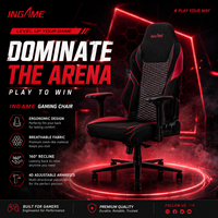 Chaise de jeu ergonomique, chaise de bureau de course, chaise d'ordinateur inclinable à dossier haut en cuir PU avec support lombaire, fabrication OEM