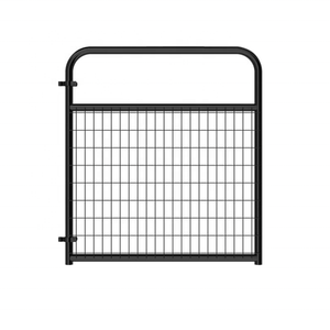 Pagar halaman keamanan pagar taman pagar halaman bergerak Gate portabel bubuk lapisan permukaan Mesh Panel pagar Amerika - Product Image 5