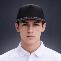 Casquette de golf et de baseball haute performance, respirante, découpée au laser, multi-tailles, compatible grandes têtes, avec cordon