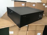 Haute qualité 18 "x 18" X 5 "boîte de verrouillage de sécurité DVR noir boîte de verrouillage DVR robuste NVR avec serrure de sécurité boîte de verrouillage Dvr