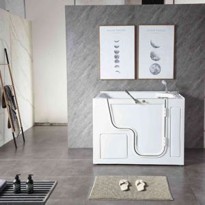 をエレガントな屋内浴室アクリルウォーク長老のための障害者障害者マッサージジェットバス浴槽ウォークバスタブ - Product Image 1