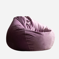 Canapé paresseux de jardin d'intérieur, grande chaise, pouf confortable pour jeux en plein air