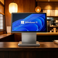 Système de point de vente tout-en-un DiligenCe DC-1508 15,6 pouces Full HD avec écran tactile capacitif pour restaurants Windows/Android/Linux 4 Go DDR3 16/32 Go