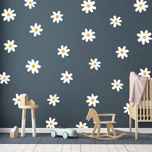 High Quality <strong>Sticker</strong> <strong>Daisy</strong> <strong>Wall</strong> <strong>Stickers</strong> Flower DIY Water Proof <strong>Wall</strong> <strong>Sticker</strong> <strong>for</strong> Home Decor Living Room - Product Image 3