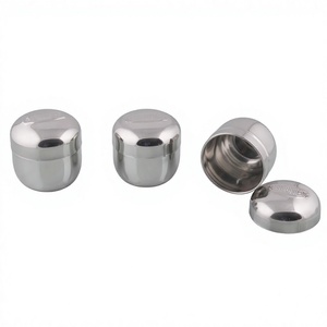 Eco-Friendly Sustainable Stainless Steel Candy Canisters Classic <b>Design</b> Detachable <b>Lids</b> Kitchen Storage Spices Tea Durable Mayur - Product Image 1