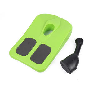 Luge à neige robuste et détachable avec guidon et frein, luge à neige pour enfants, luge à neige durable en HDPE, jouet de neige d'extérieur - Product Image 6