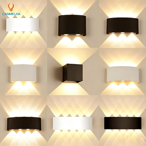 Modern LED Indoor <strong>Wall</strong> Lamp Nordic Style <strong>Sconce</strong> <strong>Light</strong> for Bedroom Corridor AC85-265V Square Round Crescent Shape <strong>Wall</strong> <strong>Light</strong> - Product Image 1