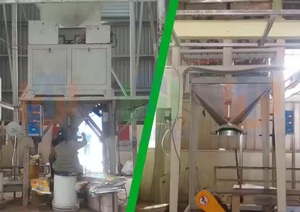 เครื่องบรรจุถุงผงนมกึ่งอัตโนมัติสำหรับเมล็ดพืช TBM-SS02 10กก.-50กก. - Product Image 4