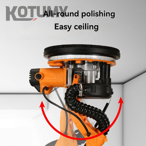 Ponceuse Giraffe Électrique Murale et de <span class=keywords><strong>Plafond</strong></span> pour Cloisons Sèches, Haute Efficacité, sans Poussière, avec Absorption Automatique - Product Image 3