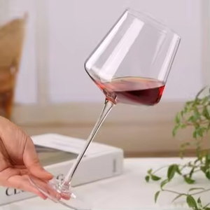 Wholesale 20oz Modern <b>Egg</b>-Shaped High Value Transparent <b>Plastic</b> Cup for Whiskey for Champagne Wine - Product Image 4