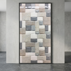 Vente en gros de carreaux muraux en céramique de finition mate 3D 300x600mm 12x24 Carreaux de porcelaine étanches pour la décoration intérieure fourniture OEM - Product Image 5