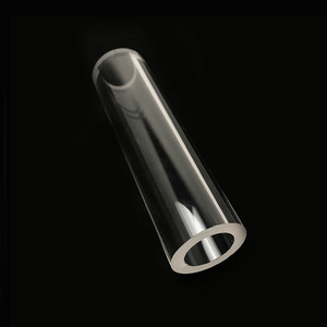 Tubo de Vidrio de Cuarzo Transparente de Tamaño Personalizado, Tubo de Sílice Fundida Resistente a Altas Temperaturas para la Industria - Product Image 1