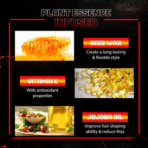 Abd AU ab pazarı kuaför salonu örümcek saç vaksı Fiber kil balmumu saç uzun ömürlü güçlü tutun - Product Image 4